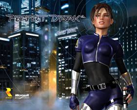 Tapety na pulpit PerfectDark Gry_wideo