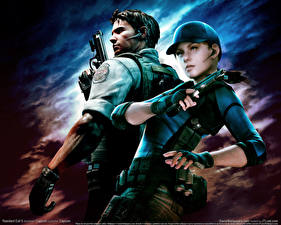 Bakgrundsbilder på skrivbordet Resident Evil Resident Evil 5 dataspel