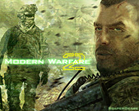 Bureaubladachtergronden Modern Warfare videogames