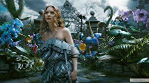 Bureaubladachtergronden Alice in Wonderland (2010)