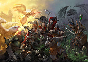 Papel de Parede Desktop Heroes of Might and Magic videojogo