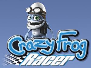 Bakgrundsbilder på skrivbordet Crazy Frog Racer dataspel