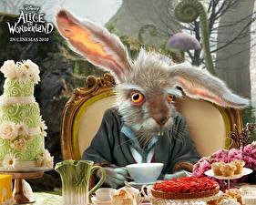 Bureaubladachtergronden Alice in Wonderland (2010)