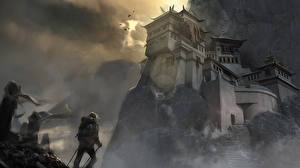 Hintergrundbilder Burg Fantasy
