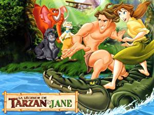 Bakgrundsbilder på skrivbordet Disney Tarzan