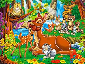 Fonds d'écran Disney Bambi
