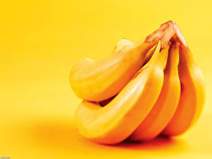 Fotos Obst Bananen das Essen