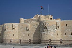 Sfondi desktop Castello Egitto Città