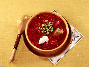 Hintergrundbilder Suppe Borschtsch Lebensmittel
