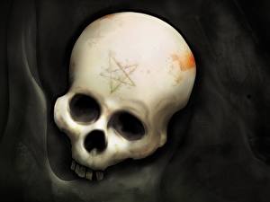 Hintergrundbilder Gothic Fantasy Cranium Fantasy