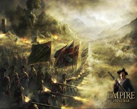 Bureaubladachtergronden Empire: Total War Total War computerspel