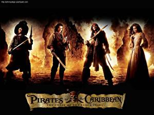 Papel de Parede Desktop Piratas das Caraíbas Pirates of the Caribbean: The Curse of the Black Pearl