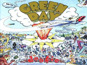 Papel de Parede Desktop Green Day Música