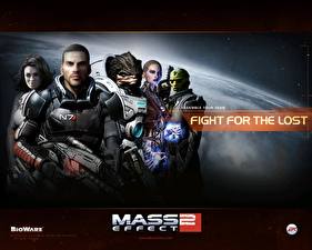 Tapety na pulpit Mass Effect Mass Effect 2 Gry_wideo