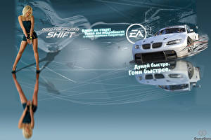 Bakgrundsbilder på skrivbordet Need for Speed Need for Speed Shift Datorspel
