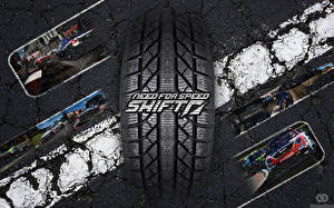 Bakgrundsbilder på skrivbordet Need for Speed Need for Speed Shift spel