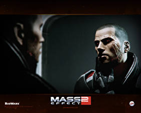 Bakgrundsbilder på skrivbordet Mass Effect Mass Effect 2