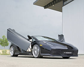 Bakgrundsbilder på skrivbordet Lamborghini Öppna dörr Bilar