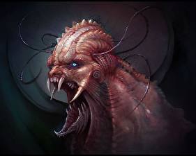 Bakgrunnsbilder Jonh Kearney Monster Fantasy