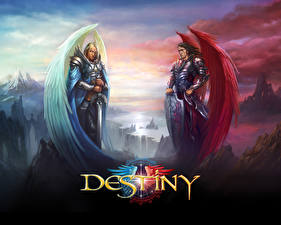 Bakgrundsbilder på skrivbordet Destiny Online