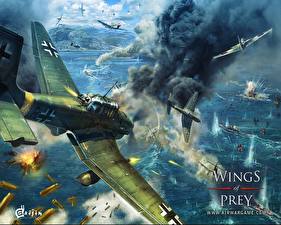 Desktop hintergrundbilder Wings of Prey Spiele