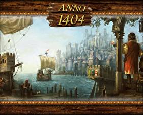 Bakgrundsbilder på skrivbordet Anno Anno 1404 Datorspel