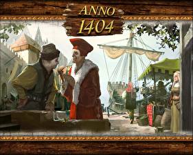 Bureaubladachtergronden Anno Anno 1404