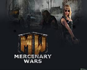 桌面壁纸，，Mercenary Wars，电子游戏