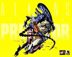 Papel de Parede Desktop Alien vs. Predator