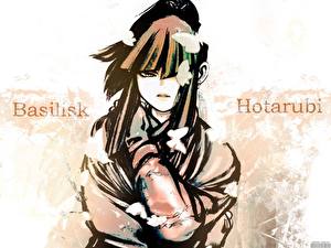 Desktop wallpapers Basilisk Hotarubi Anime