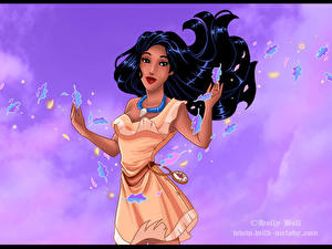 Papel de Parede Desktop Disney Pocahontas  Cartoons