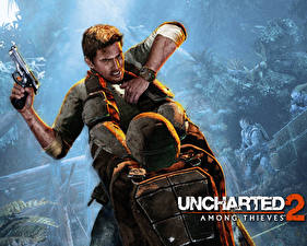 Bakgrundsbilder på skrivbordet Uncharted  spel