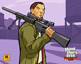 Wallpaper Grand Theft Auto Grand Theft Auto: Chinatown Wars vdeo game