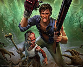Hintergrundbilder Evil Dead Regeneration Spiele