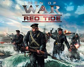 Bakgrundsbilder på skrivbordet Men of War Men of War: Red Tide dataspel