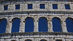 Papel de Parede Desktop Edifícios famosos Itália Arco arquitetura Cidades
