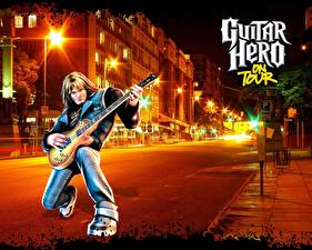 Desktop hintergrundbilder Guitar Hero Spiele