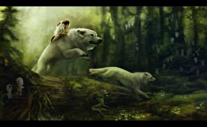 Hintergrundbilder Princess Mononoke