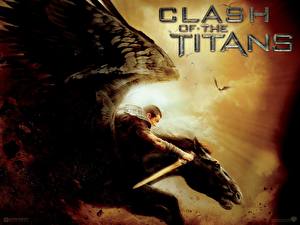 Bureaubladachtergronden Clash of the Titans Pegasos film