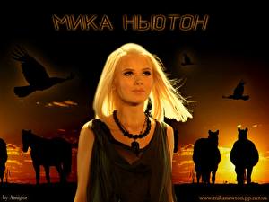 Desktop hintergrundbilder Mika Newton Musik