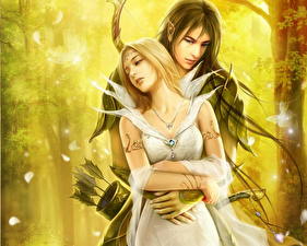 Wallpapers Love Couples in love Fantasy