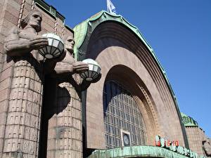 Hintergrundbilder Berühmte Gebäude Finnland Helsinki Städte