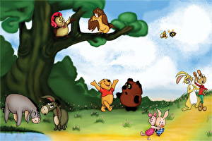 Bureaubladachtergronden Winnie-the-Pooh Disney The New Adventures of Winnie the Pooh