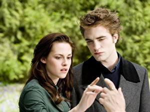 Sfondi desktop The Twilight Saga Robert Pattinson Kristen Stewart Film