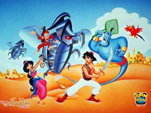 Bureaubladachtergronden Disney Aladdin