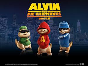 Bureaubladachtergronden Alvin and the Chipmunks