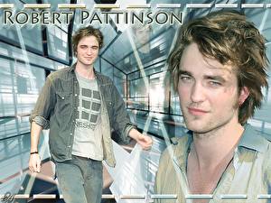 Bureaubladachtergronden Robert Pattinson Beroemdheden