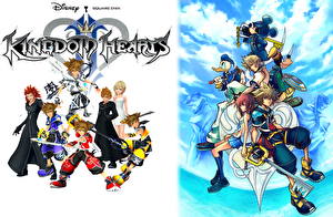 Bureaubladachtergronden Kingdom Hearts