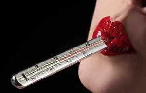 Bilder Lippe Thermometer