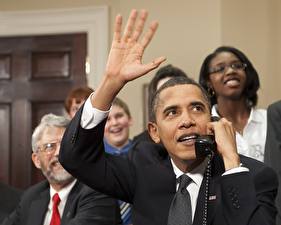 Tapety na pulpit Barack Obama Prezydent  Celebryci